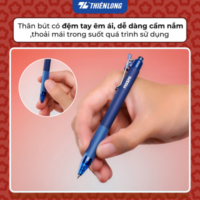 Combo 5/10/20 Bút gel Hoshi Thiên Long GEL-047/HS - Công nghệ Nhật Bản