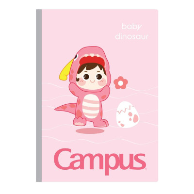 Combo 5 Tập Học Sinh Baby Dinosaur B5 48 Trang - Campus NB-BZO248 (Mẫu Màu Giao Ngẫu Nhiên)