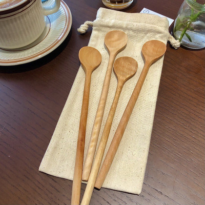 Thìa Gỗ Lấy Mật Ong dài 20cm Saffron Việt Nam