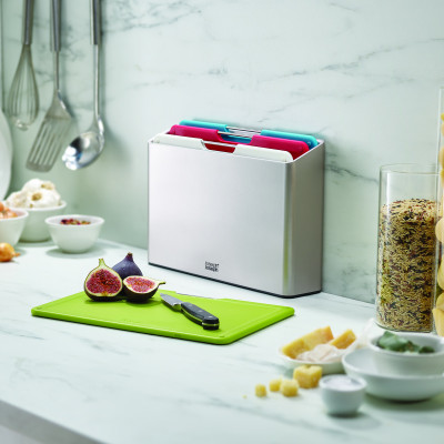 Bộ thớt Folio Joseph Joseph (bạc) - 002119