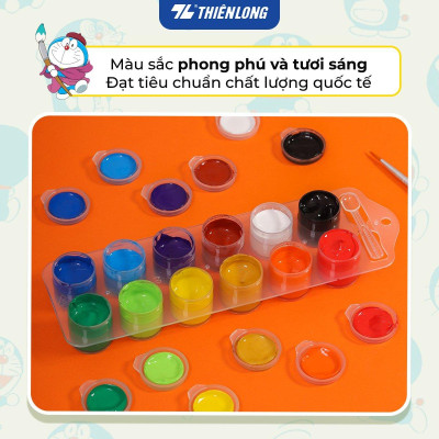 Bộ 12 Màu nước Thiên Long Colokit WACO-C002/DO - Phiên bản Nobita Và Câu Chuyện Thế Giới Trong Tranh 2025