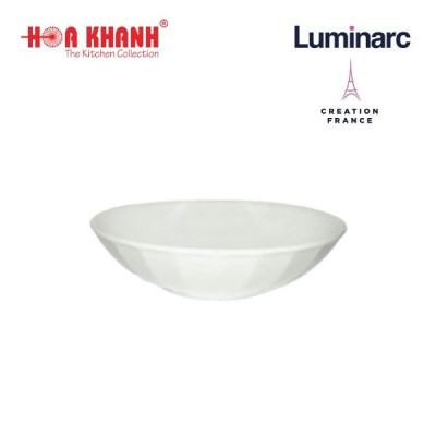 Đĩa Chấm Thủy Tinh Luminarc Diwali Trianon Trắng 11cm - bộ 6 đĩa - N3649