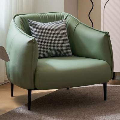 Ghế sofa đơn bọc da cao cấp Juno Sofa HSDCT-12