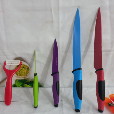 Bộ dao Nirosta nhiều màu