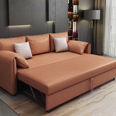 Sofa giường đa năng tay gối cao cấp HGK-21 Juno Sofa KT 1m8