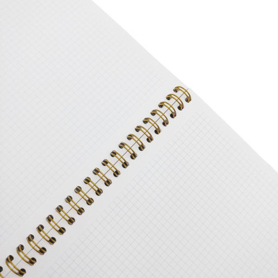 Sổ Lò Xo Milk A5 Ô Vuông 4 mm 80 Trang - Oxford DJ39A52