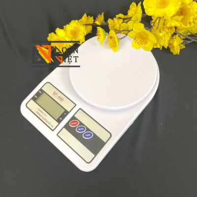 [TẶNG 2 CỤC PIN] CÂN ĐIỆN TỬ, CÂN TIỂU LI ELECTRONIC - Tối thiểu 1 g, tối đa 10 kg - Dụng cụ làm bánh, nấu ăn, nhà bếp.