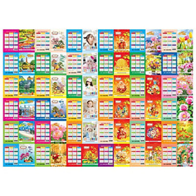 Bộ Combo 10 Lịch Túi Năm 2026 - Bính Ngọ