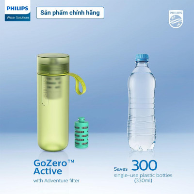 Bình lọc nước thể thao Philips AWP2722LIR/97