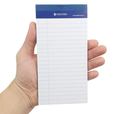 Sổ Legal Pad Mini Giấy Trắng 50 Trang - Oxford LP2MN-50S
