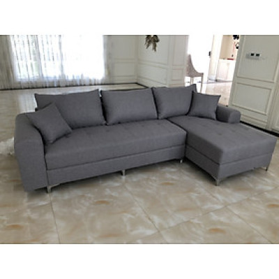 Sofa góc L-Concept Juno Sofa Smart Oled 289 x 151 x 85  cm (Tím) + 2 gối trang trí trị giá 300.000Đ