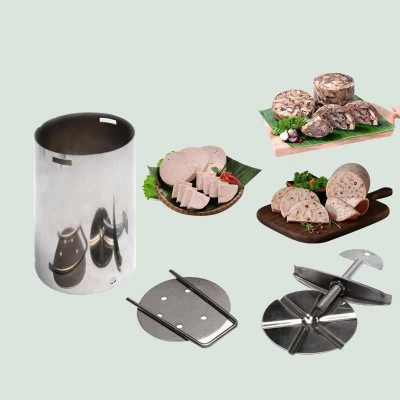 Khuôn Làm Giò Thủ, Giò Chả 1kg 2kg - Inox 304 Chất Lượng Cao, Không Gỉ
