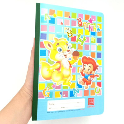 Combo 5 Vở School Pokemon - 4 Ô Ly 48 Trang - Hồng Hà 0509 (Mẫu Màu Giao Ngẫu Nhiên)