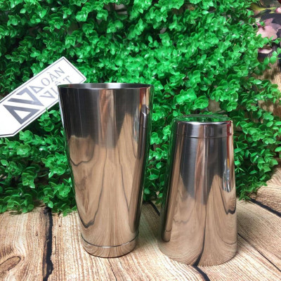 Bình Lắc Cocktail 2 Mảnh - Bình Lắc Boston Inox - Dụng Cụ Pha Chế, Dụng Cụ Quầy Bar. Chuyên phục vụ Sp Gia dụng, Khuôn l