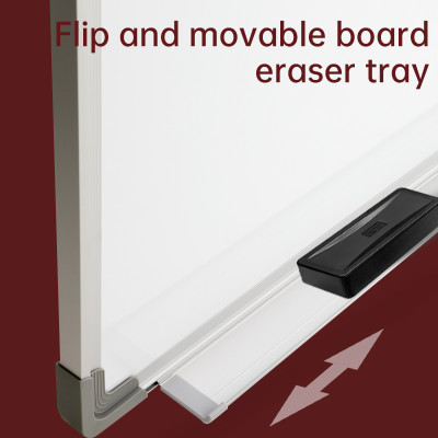 Bảng từ trắng treo tường viết bút lông Deli Nhiều kích cỡ - Dùng Cho Văn Phòng, Trường Học, Tập Vẽ, Ghi Chú Công Thức Nấu Ăn, Trang Trí Nhà Cửa