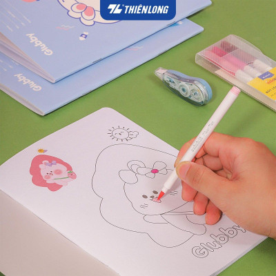 Tập học sinh 48 trang 5 ô ly vuông 2.5mm chấm kẻ 2/3 120gsm NB-120 Thiên Long - Mẫu ngẫu nhiên