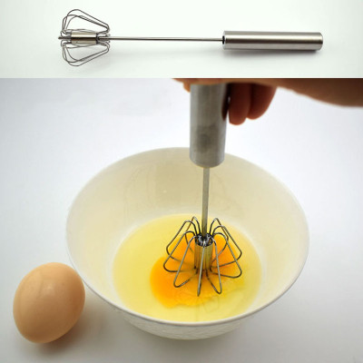 Dụng Cụ Đánh Trứng Trục Nhấn Xoay 