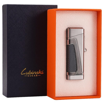 Vỏ Hột Quẹt Bật Lửa Khò Gas 3 Tia Cực Mạnh Kiêm Đục Lỗ Ga Tiện Dụng Lubinski YJA-10019 - Dùng Gas Cao Cấp