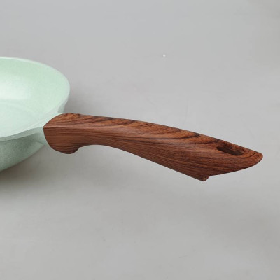 Chảo đúc 7 lớp chống dính đáy từ dùng trên mọi loại bếp Greencook GCP06-24 size 24cm, sâu 6.2cm, hàng y hình-Hàng chính hãng