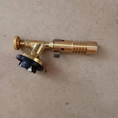 Đèn khò gas, đầu khò gas mini 1300 độ mạ đồng cao cấp độ bền cao - khò lửa mini (Khò 818)