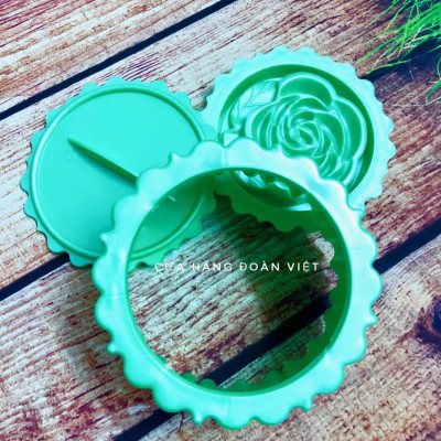 Khuôn Nhấn Xôi Hình Hoa Hồng 3D Sắc Nét 14cm. Chuyên phục vụ Sp Gia dụng, Khuôn làm bánh, Dụng cụ học Sinh, Nhà hàng, Qu