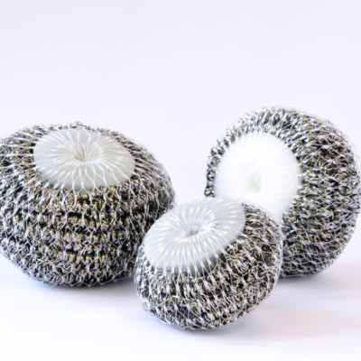 Set 04 miếng cọ xoong nồi lót mút Kokubo 50g - Hàng nội địa Nhật Bản.