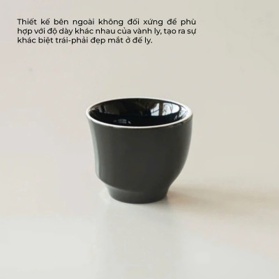 Ly sứ ORIGAMI Sensory Asymmetry Cup 220ml