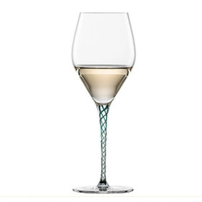 Set 2 Ly Vang Zwiesel Glas Handmade Spirit 121644 Allround Green dung tích 358ml Vân Xanh hàng chính hãng