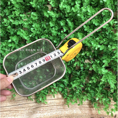 Rổ Lưới Chiên Loại 1 - Inox Dày Không Rỉ. Chuyên phục vụ Sp Gia dụng, Khuôn làm bánh, Dụng cụ học Sinh, Nhà hàng, Quán ă