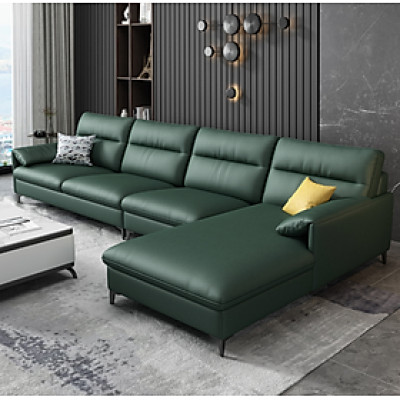Sofa da góc L cao cấp Tundo HDCT-01