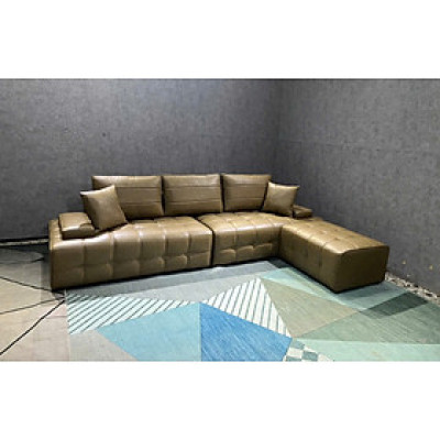 Sofa phòng khách Tundo Minoti NK2025 KT 2m và đôn góc 60 x 80 cm