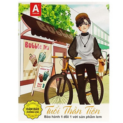 Tập Học Sinh 100% Không Lem - 4 Ô Ly 96 Trang 70gsm - Thành Đạt - Tuổi Thần Tiên (Mẫu Màu Giao Ngẫu Nhiên)