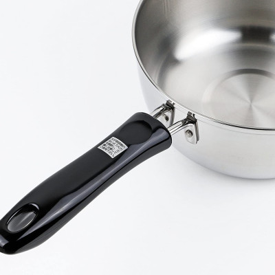 Nồi Quánh Inox Pearl Life 18cm Có Miệng Rót Thông Minh, Tương Thích Với Mọi Loại Bếp