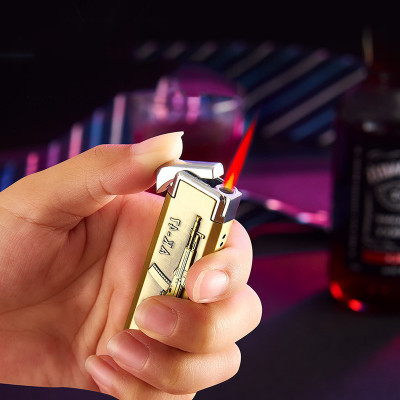 Vỏ Hột Quẹt Bật Lửa Khò Gas 1 Tia Cực Mạnh AK-47 Đẹp Độc Lạ