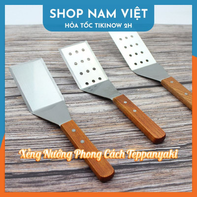 Xẻng Chiên Xào Đồ Nướng Teppanyaki Phong Cách Nhật