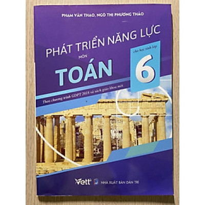 Sách - Phát triển năng lực môn Toán 6