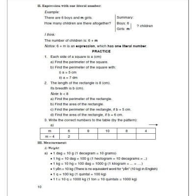 Toán 4 – Mathematics 4 song ngữ Anh-Việt (dùng chung cho các bộ SGK hiện hành) (HA-MK)