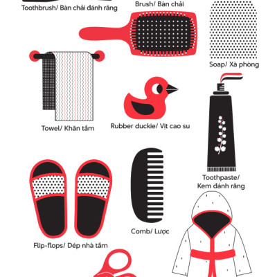 Sách - Good Morning World - Cuốn Sách Đầu Tiên Về Màu Sắc - Kích Thích Thị Giác Cho Bé - ndbooks