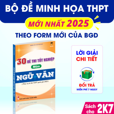 Combo - Sách bộ đề thi tốt nghiệp 2025 khối D00 môn Toán, Văn, Anh - VietJack (Mới nhất cho 2k7)