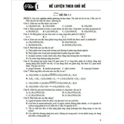 Tuyển tập đề thi tốt nghiệp THPT môn hóa học (Cấu trúc đề thi 2025) - HA