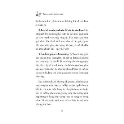 Thực Đơn Giảm Cân Theo Tuần - Bản Quyền