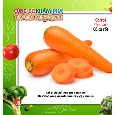 Song Ngữ Anh - Việt CBKPTGXQ - Rau Củ