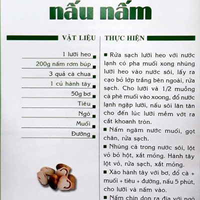 Món Ăn Được Ưa Thích - Món Ăn Đãi Khách