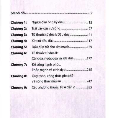 Sách - Lợi Ích Sức Khỏe Từ Dừa