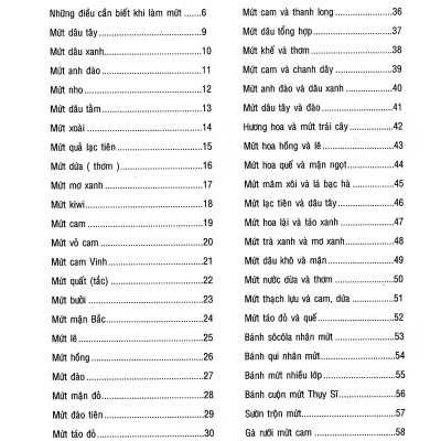 40 Loại Mứt Trái Cây Dễ Làm - Vanlangbooks