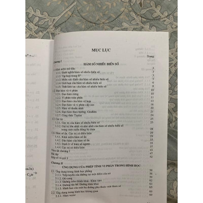 Sách - Toán học cao cấp Tập 3: Phép tính giải tích nhiều biến số