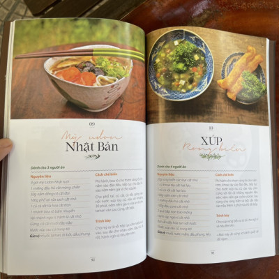 (In màu toàn bộ) NẾM VỊ AN NHIÊN: Món an lành với tất cả yêu thương – Xuân Phương – Thái Hà Books – NXB Công Thương (Bìa mềm)