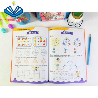 Sách - Phát Triển Trí Thông Minh Toán Lớp 1 ( Biên soạn theo chương trình GDPT Mới ).