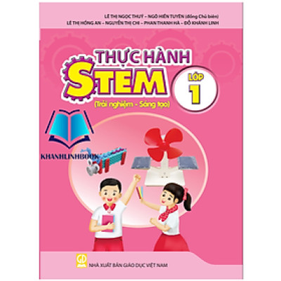 Sách - thực hành stem lớp 1 ( trải nghiệm - sáng tạo )