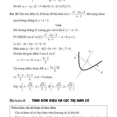 10 Trọng Điểm Luyện Thi THPT Quốc Gia Môn Toán _KV